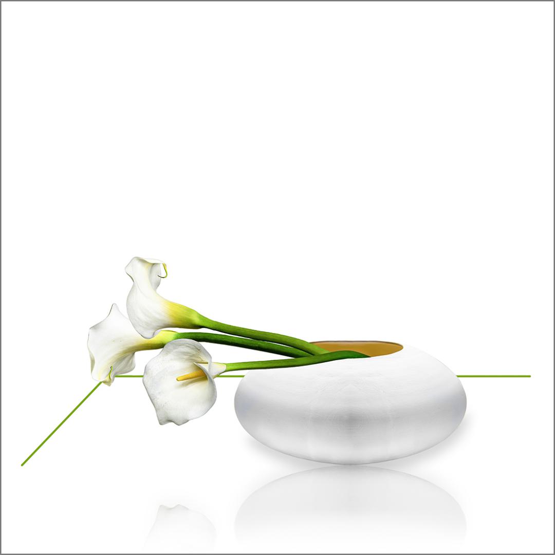 Gérard Antoine - Vase blanc