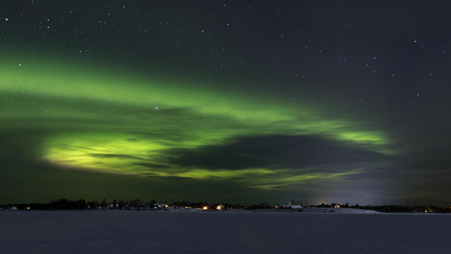 Corine Gille - Aurores boréales finlandaises