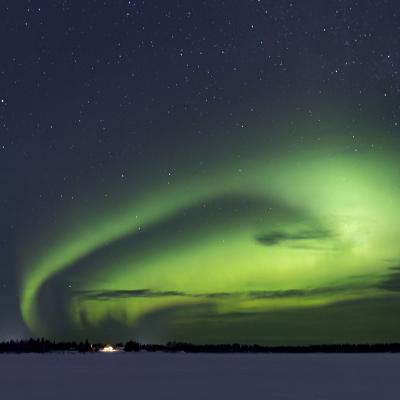 Corine Gille - Aurores boréales finlandaises